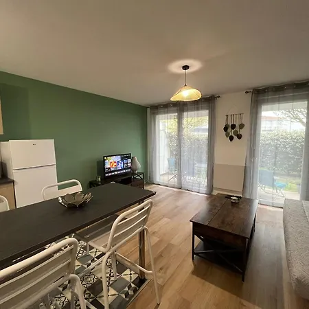 Apartamento Cosy Au Calme Avec Jardin Et Parking