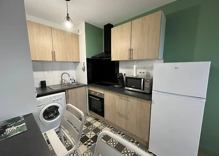 Apartamento Cosy Au Calme Avec Jardin Et Parking